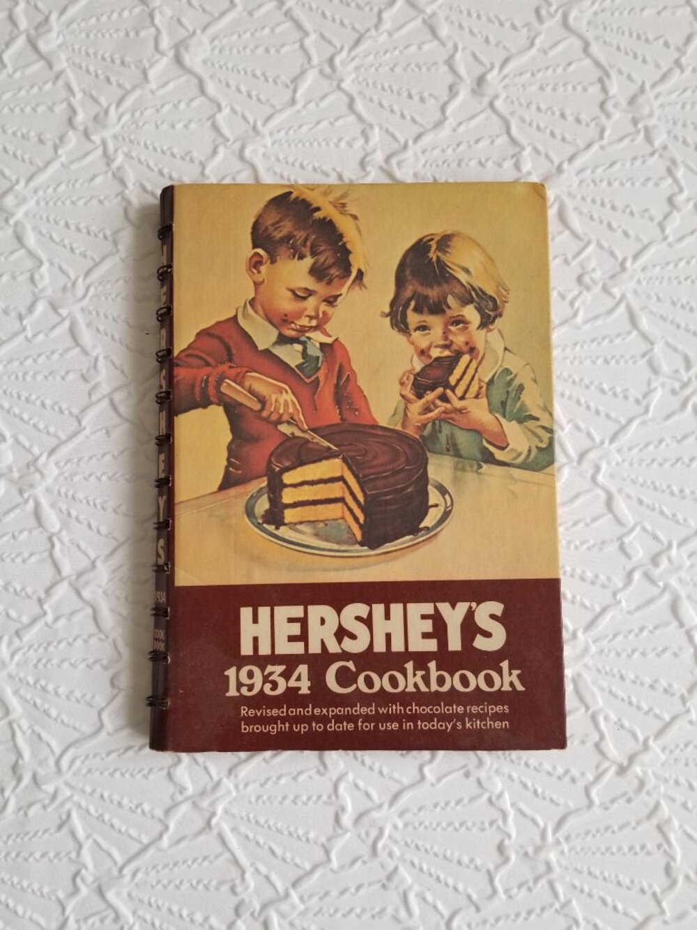 Hershey's 1934 Cookbook 1971 Edition Wirebound Spiral